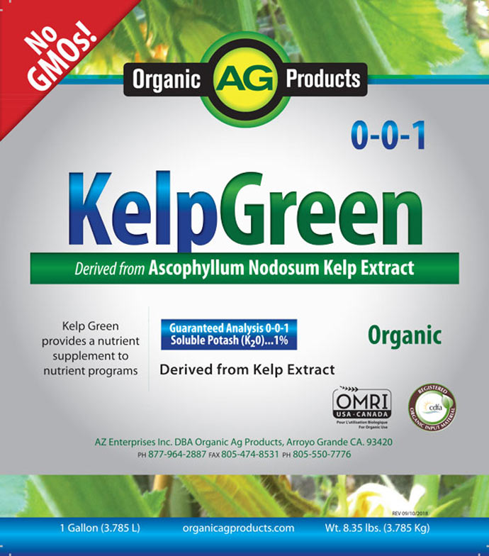Kelp Extract Seaweed Fertilizer 1lb 16oz Organic  Authentic Made in America 